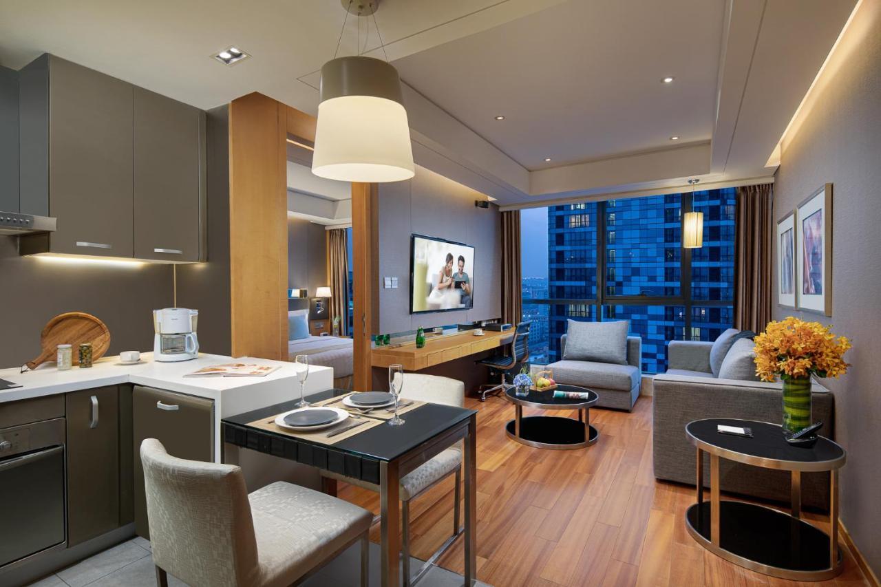 Ascott Raffles City Pekin Zewnętrze zdjęcie
