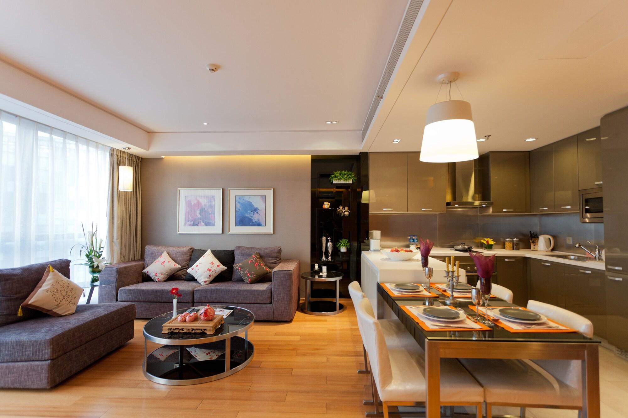 Ascott Raffles City Pekin Zewnętrze zdjęcie