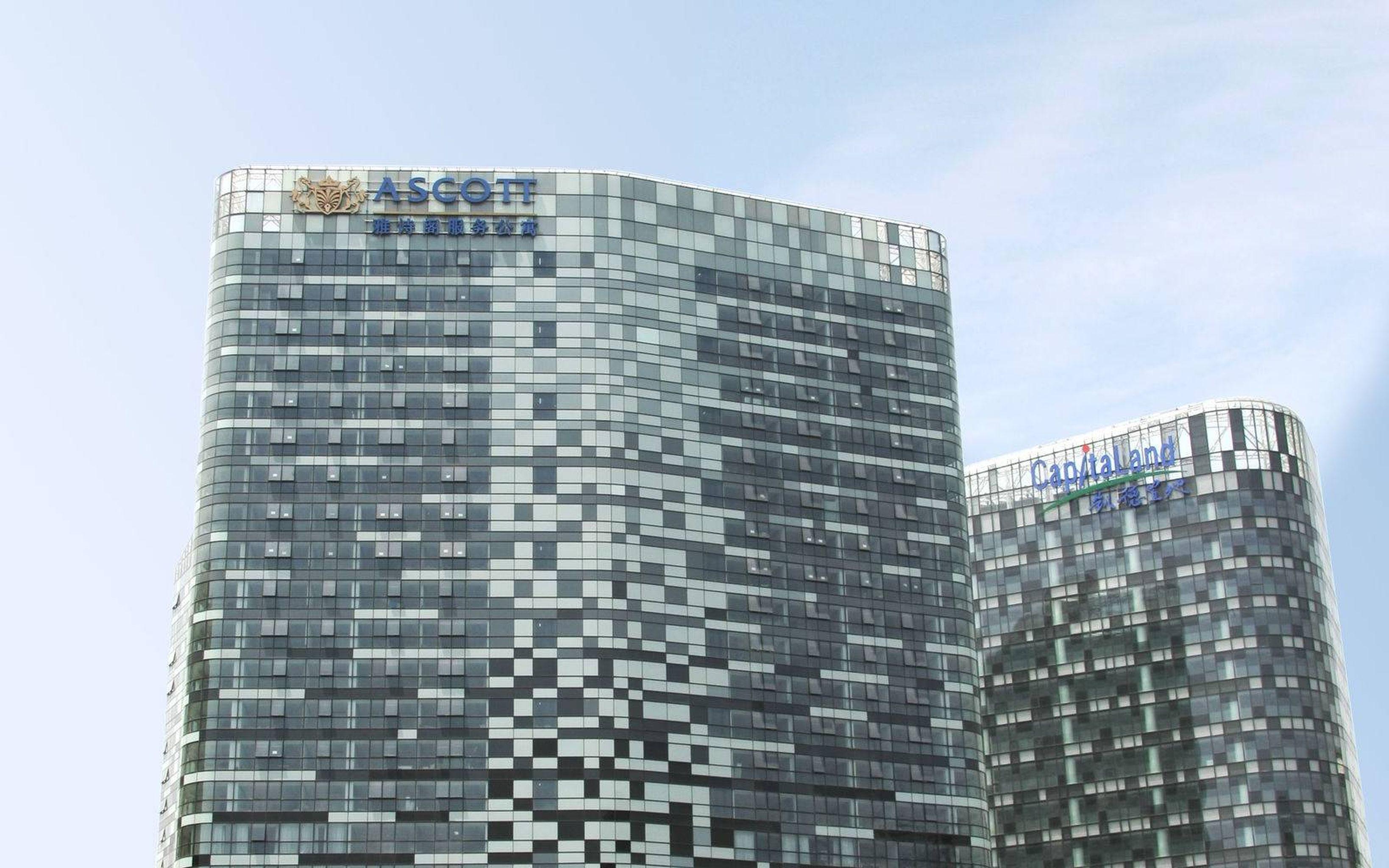 Ascott Raffles City Pekin Zewnętrze zdjęcie