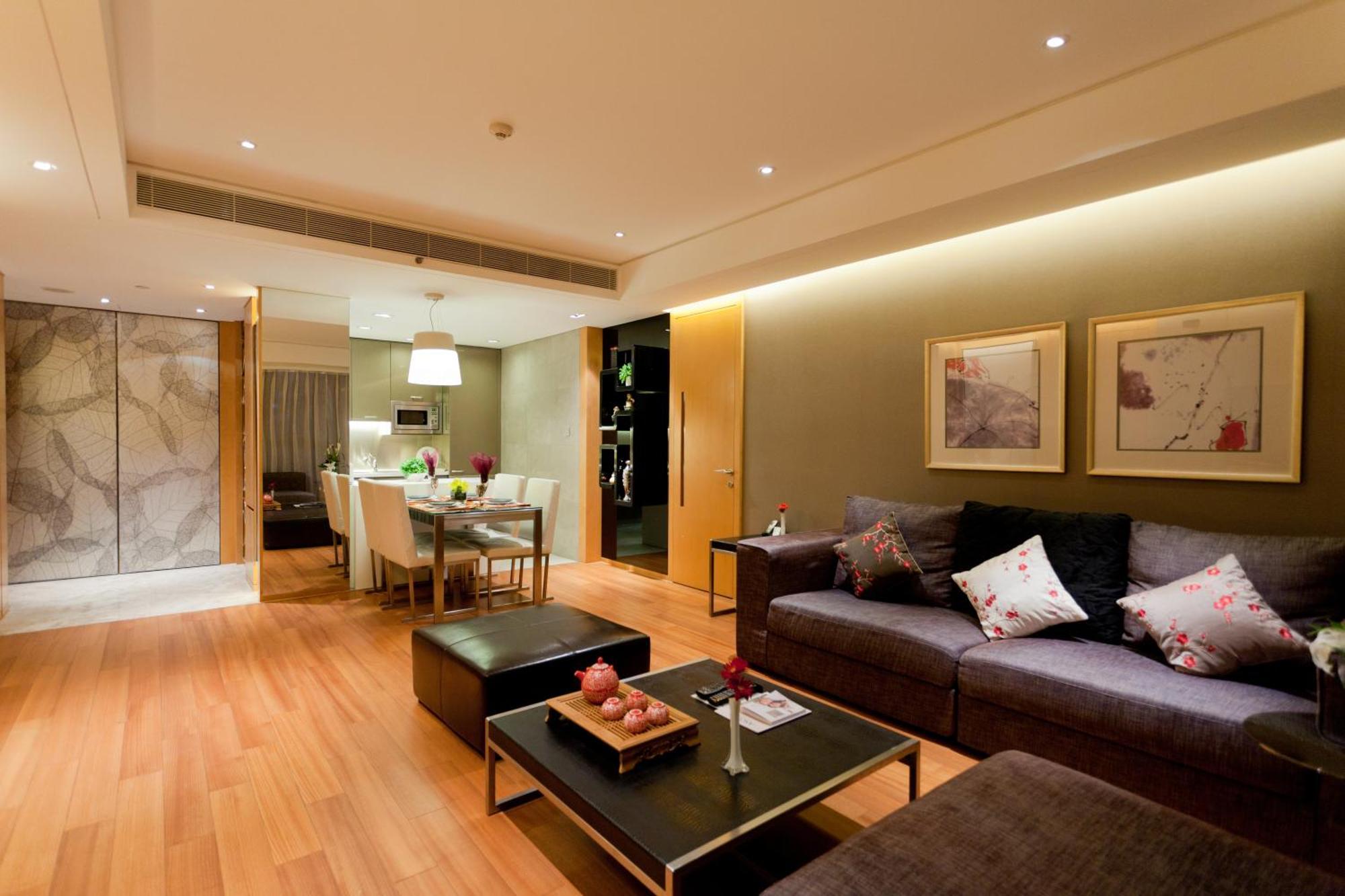 Ascott Raffles City Pekin Zewnętrze zdjęcie